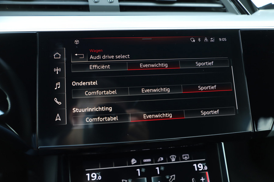 Audi e-tron Sportback S quattro 95 kWh | 503PK | Head-up | Luchtvering | Keyless-go | Bang&Olufsen | Pano | Stuurwielverw. | ACC | 2022.