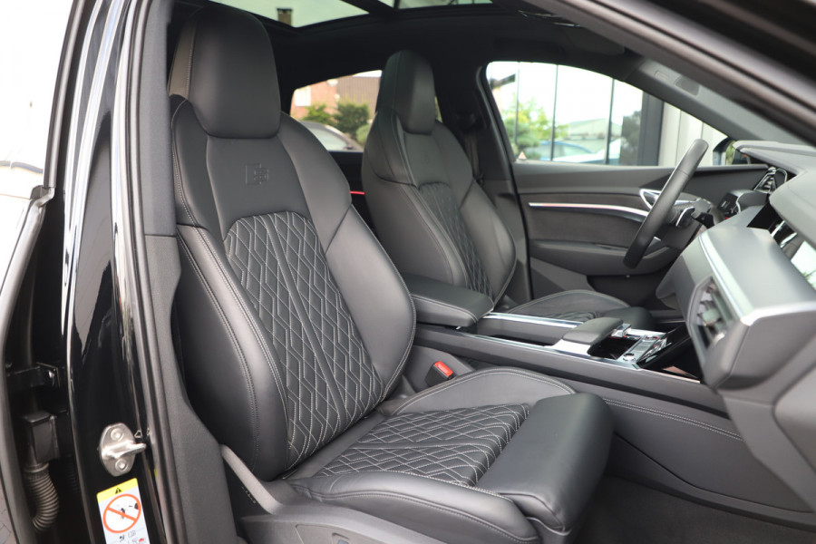 Audi e-tron Sportback S quattro 95 kWh | 503PK | Head-up | Luchtvering | Keyless-go | Bang&Olufsen | Pano | Stuurwielverw. | ACC | 2022.