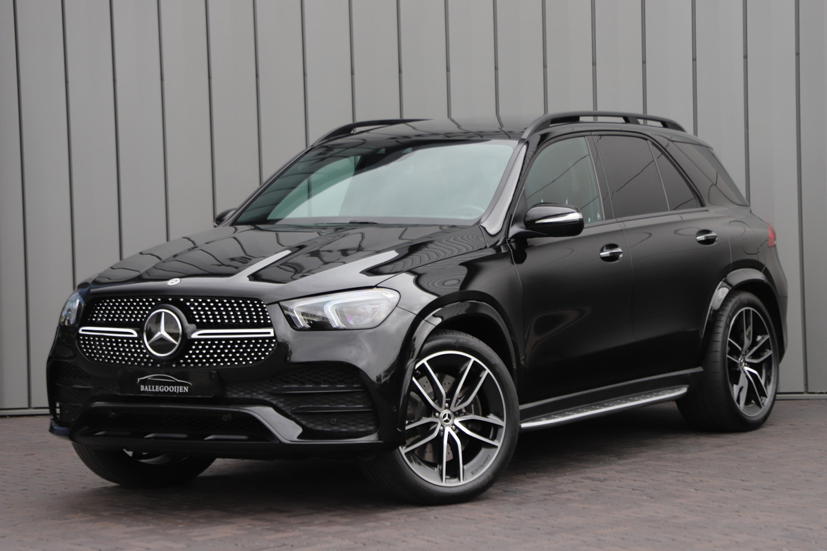 Mercedes-Benz GLE 350e AMG 4-Matic | 333PK | Luchtvering | Burmester | Keyless-go | Memory | Sfeerverlichting | Multibeam | Pano | NL-Auto | 2023.