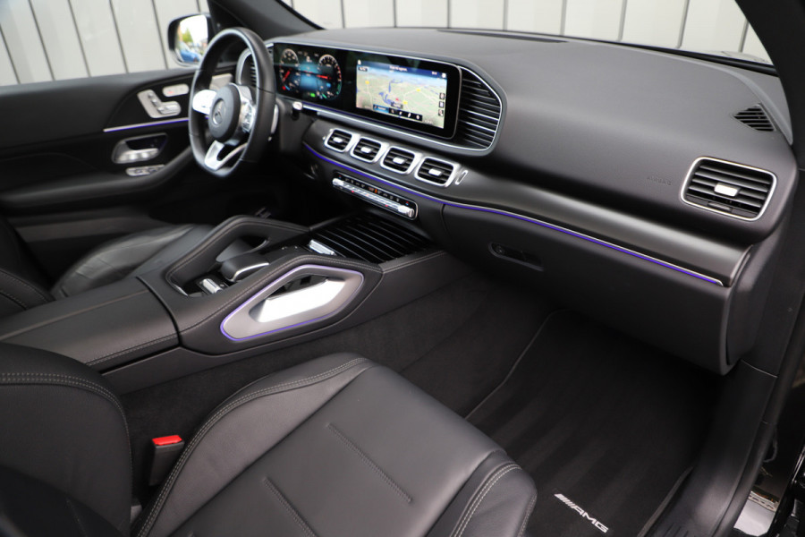 Mercedes-Benz GLE 350e AMG 4-Matic | 333PK | Luchtvering | Burmester | Keyless-go | Memory | Sfeerverlichting | Multibeam | Pano | NL-Auto | 2023.
