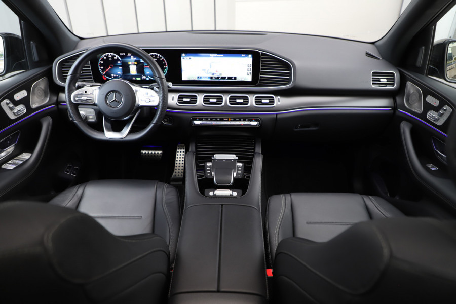 Mercedes-Benz GLE 350e AMG 4-Matic | 333PK | Luchtvering | Burmester | Keyless-go | Memory | Sfeerverlichting | Multibeam | Pano | NL-Auto | 2023.