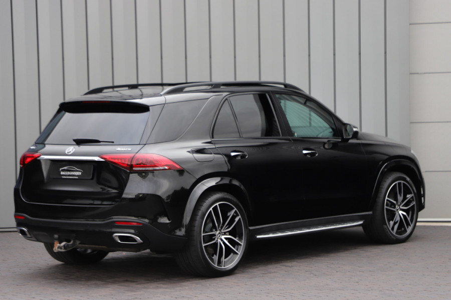 Mercedes-Benz GLE 350e AMG 4-Matic | 333PK | Luchtvering | Burmester | Keyless-go | Memory | Sfeerverlichting | Multibeam | Pano | NL-Auto | 2023.