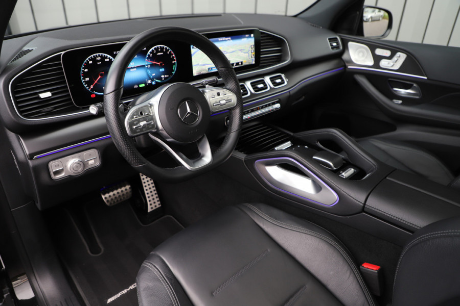 Mercedes-Benz GLE 350e AMG 4-Matic | 333PK | Luchtvering | Burmester | Keyless-go | Memory | Sfeerverlichting | Multibeam | Pano | NL-Auto | 2023.