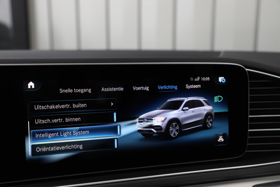 Mercedes-Benz GLE 350e AMG 4-Matic | 333PK | Luchtvering | Burmester | Keyless-go | Memory | Sfeerverlichting | Multibeam | Pano | NL-Auto | 2023.