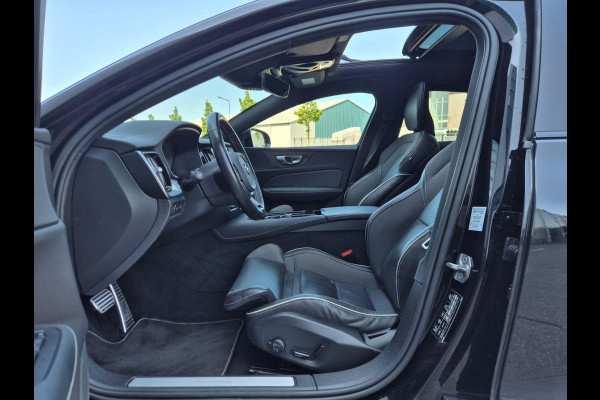Volvo S60 2.0 Recharge T8 AWD R-Design Pano! Elektrische Stoelen! Camera! Stoelverwarming! Stuurverwarming! Blis! Lane Assist!