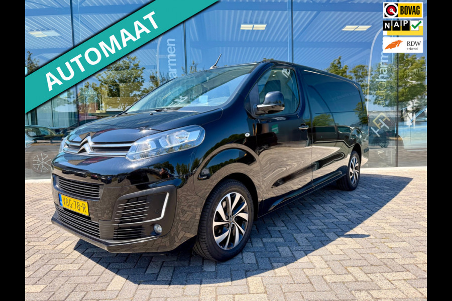 Citroën Jumpy 2.0 BlueHDI 180pk automaat XL Club, CarPlay, HUD, KeyLess, Trekhaak, Clima,