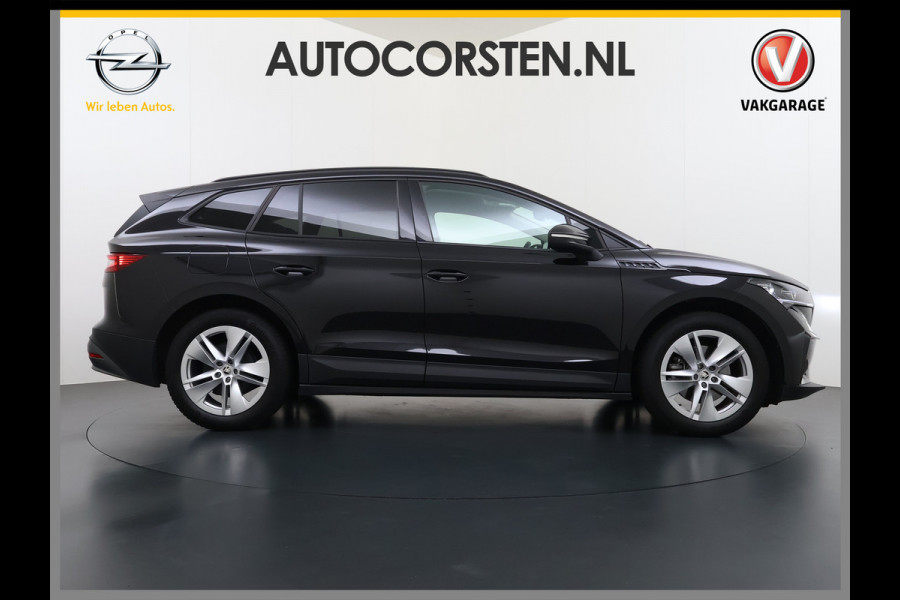 Škoda Enyaq iV60 SOH 94% Camera Adap.Cruise 3-Zone Ecc Stoel+Stuurverwarming Elek.A.klep Elek.Stoel+Memory Navi DAB Pdc Apple Carplay Android Auto Privacy Glas Usb Led SmartLink 19''LM Business Edition 1e Eigenaar Dealeronderhouden Origineel Nederlandse Auto