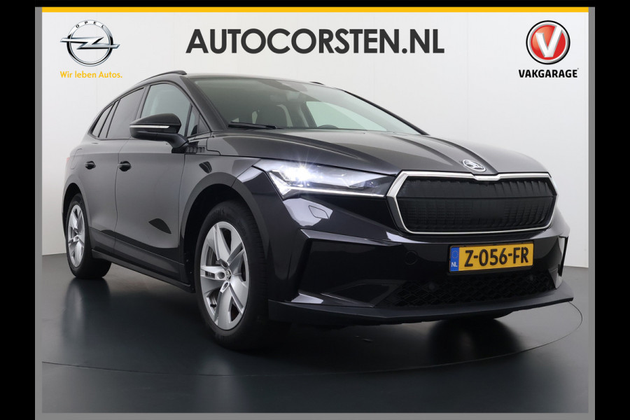 Škoda Enyaq iV60 SOH 94% Camera Adap.Cruise 3-Zone Ecc Stoel+Stuurverwarming Elek.A.klep Elek.Stoel+Memory Navi DAB Pdc Apple Carplay Android Auto Privacy Glas Usb Led SmartLink 19''LM Business Edition 1e Eigenaar Dealeronderhouden Origineel Nederlandse Auto