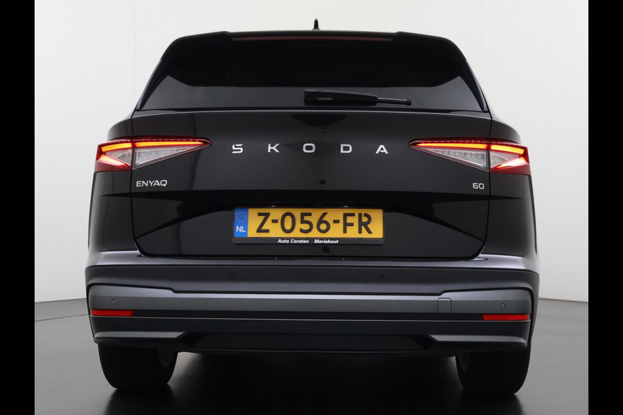 Škoda Enyaq iV60 SOH 94% Camera Adap.Cruise 3-Zone Ecc Stoel+Stuurverwarming Elek.A.klep Elek.Stoel+Memory Navi DAB Pdc Apple Carplay Android Auto Privacy Glas Usb Led SmartLink 19''LM Business Edition 1e Eigenaar Dealeronderhouden Origineel Nederlandse Auto