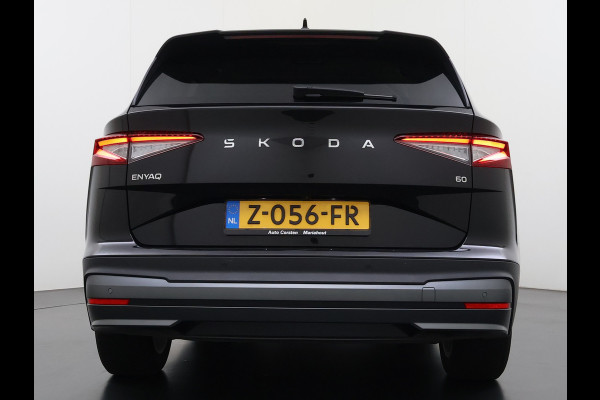Škoda Enyaq iV60 SOH 94% Camera Adap.Cruise 3-Zone Ecc Stoel+Stuurverwarming Elek.A.klep Elek.Stoel+Memory Navi DAB Pdc Apple Carplay Android Auto Privacy Glas Usb Led SmartLink 19''LM Business Edition 1e Eigenaar Dealeronderhouden Origineel Nederlandse Auto