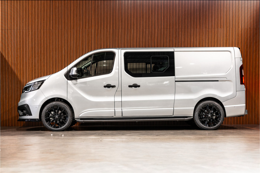 Renault Trafic 2.0 Blue dCi 170 PK L2H1 DC | Dubbel cabine | Camera | CarPlay | Navigatie | Betimmering | Trekhaak | Stoelverwarming | Virtual Cockpit | 5-Zitter| NAP Logisch