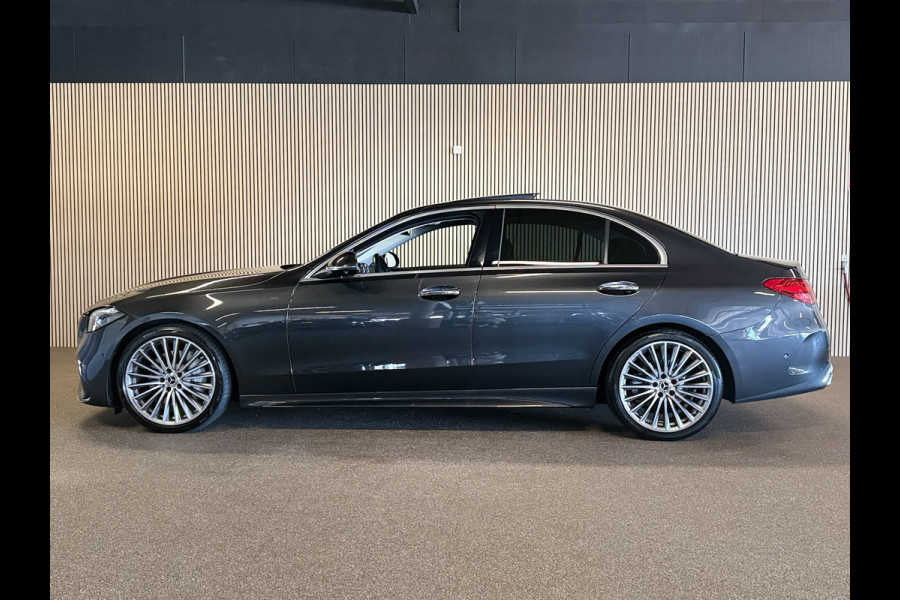 Mercedes-Benz C-Klasse 220D AMG STYLING-PANORAMA-MEMORY-BURMESTER-ACC-TREKHAAK-ZEER COMPLEET