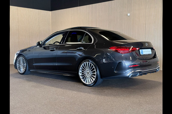 Mercedes-Benz C-Klasse 220D AMG STYLING-PANORAMA-MEMORY-BURMESTER-ACC-TREKHAAK-ZEER COMPLEET