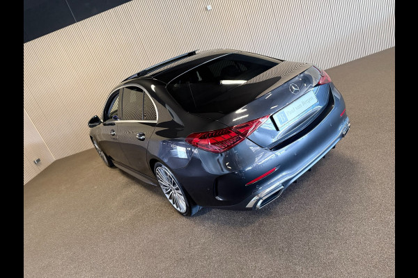 Mercedes-Benz C-Klasse 220D AMG STYLING-PANORAMA-MEMORY-BURMESTER-ACC-TREKHAAK-ZEER COMPLEET