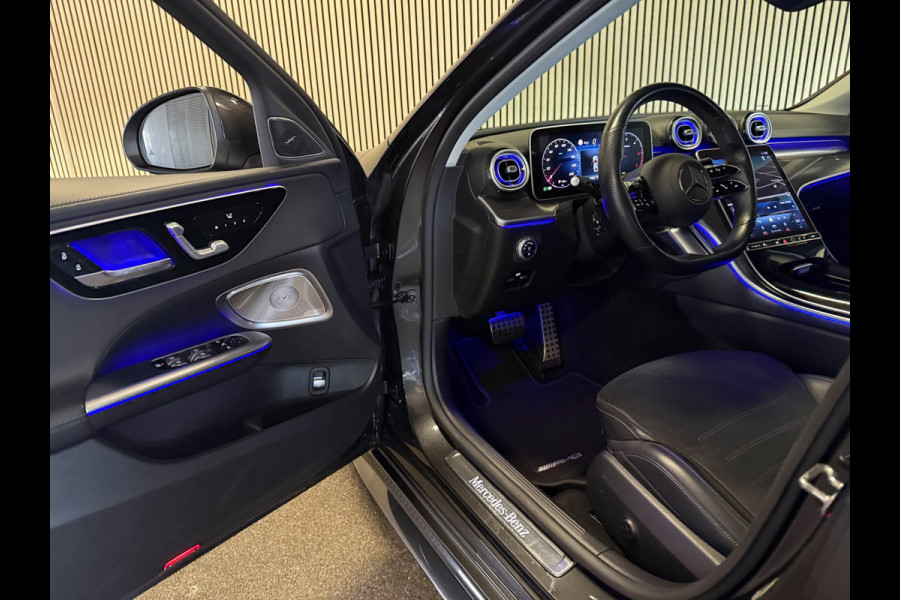 Mercedes-Benz C-Klasse 220D AMG STYLING-PANORAMA-MEMORY-BURMESTER-ACC-TREKHAAK-ZEER COMPLEET