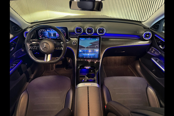 Mercedes-Benz C-Klasse 220D AMG STYLING-PANORAMA-MEMORY-BURMESTER-ACC-TREKHAAK-ZEER COMPLEET