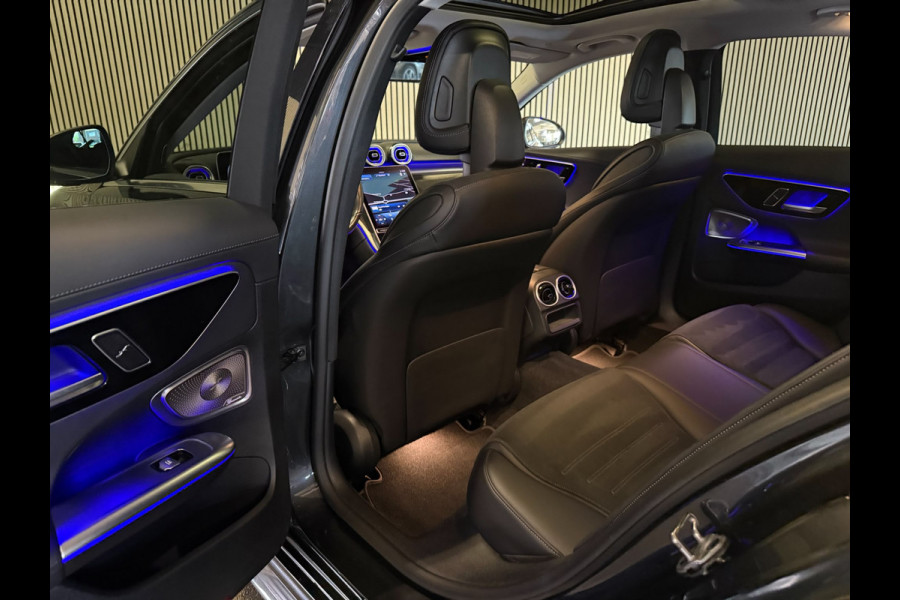 Mercedes-Benz C-Klasse 220D AMG STYLING-PANORAMA-MEMORY-BURMESTER-ACC-TREKHAAK-ZEER COMPLEET
