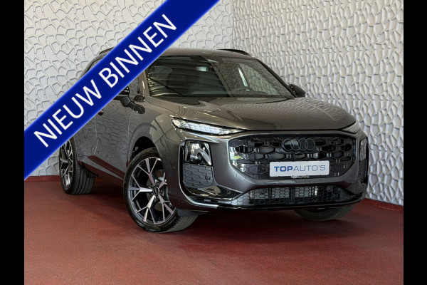 Audi Q3 1.5 e-hybrid |S edition | 272pk | Leer | Pano | Trekhaak | Stoel/Stuur verw | Matrix Led | 20'' Lmv S Line | S-Line | S-edtion