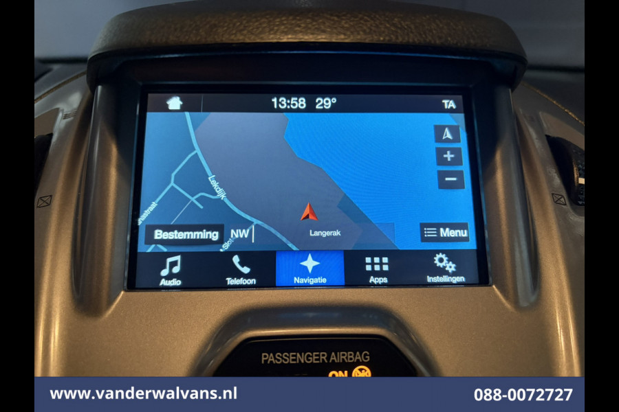 Ford Transit Connect 1.5 TDCI 101pk L1H1 Euro6 Airco | Navigatie | Camera | Android Auto | Trekhaak Parkeersensoren, Verwarmde voorruit