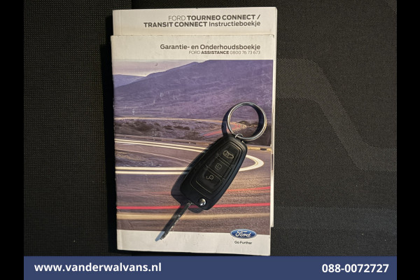 Ford Transit Connect 1.5 TDCI 101pk L1H1 Euro6 Airco | Navigatie | Camera | Android Auto | Trekhaak Parkeersensoren, Verwarmde voorruit