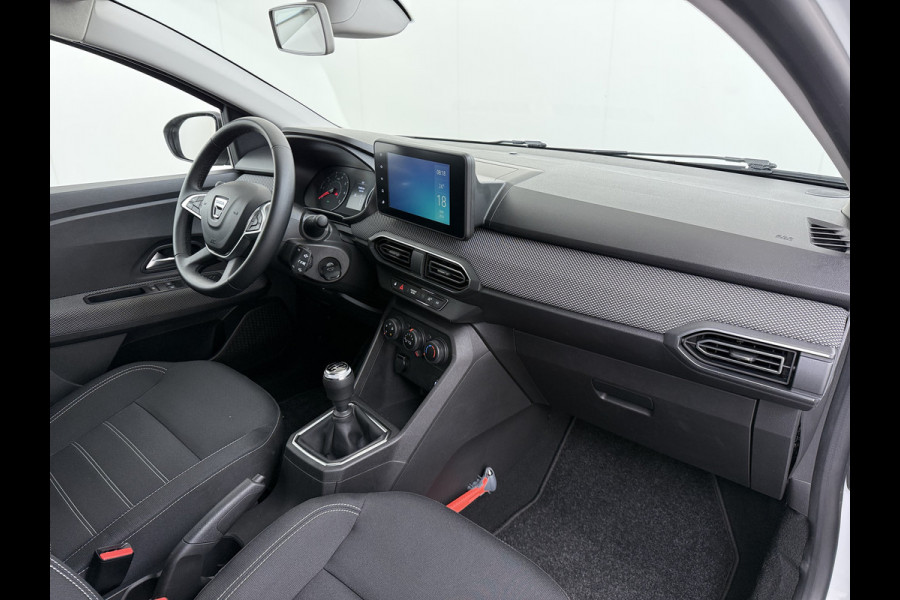 Dacia Sandero 1.0TCe 92PK 5Drs Navi Airco Apple Carplay Android Auto Cruise Control Bluetooth Pdc Comfort Isofix Regen-Lichtsensor ESP 1e Eigenaar Origineel Nederlandse Auto