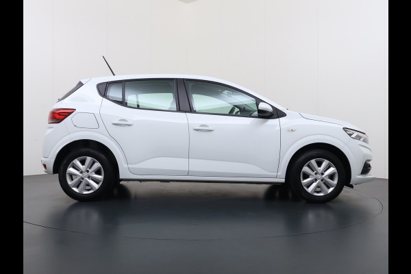 Dacia Sandero 1.0TCe 92PK 5Drs Navi Airco Apple Carplay Android Auto Cruise Control Bluetooth Pdc Comfort Isofix Regen-Lichtsensor ESP 1e Eigenaar Origineel Nederlandse Auto