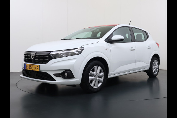 Dacia Sandero 1.0TCe 92PK 5Drs Navi Airco Apple Carplay Android Auto Cruise Control Bluetooth Pdc Comfort Isofix Regen-Lichtsensor ESP 1e Eigenaar Origineel Nederlandse Auto