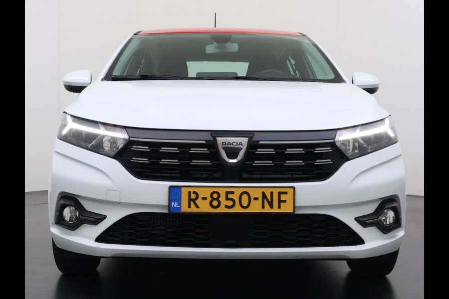 Dacia Sandero 1.0TCe 92PK 5Drs Navi Airco Apple Carplay Android Auto Cruise Control Bluetooth Pdc Comfort Isofix Regen-Lichtsensor ESP 1e Eigenaar Origineel Nederlandse Auto