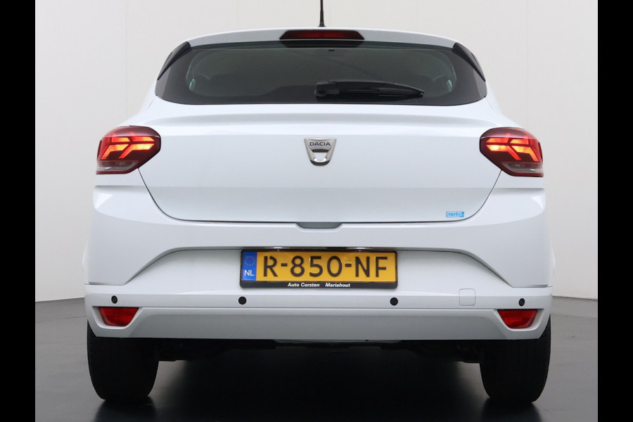 Dacia Sandero 1.0TCe 92PK 5Drs Navi Airco Apple Carplay Android Auto Cruise Control Bluetooth Pdc Comfort Isofix Regen-Lichtsensor ESP 1e Eigenaar Origineel Nederlandse Auto