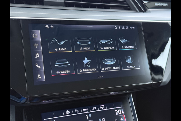Audi e-tron 55 Quattro 408pk 95kWh Luchtvering LED Navi Ecc Edition Cruise Control Pdc Elek.Achterklep SOH 92% Lmv 19" Virtual Cockpit Led Isofix DAB Bluetooth 1e Eigenaar Origineel Nederlandse Auto Dealeronderhouden