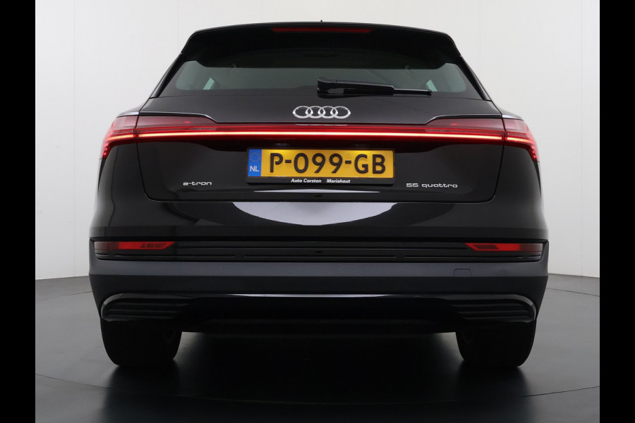 Audi e-tron 55 Quattro 408pk 95kWh Luchtvering LED Navi Ecc Edition Cruise Control Pdc Elek.Achterklep SOH 92% Lmv 19" Virtual Cockpit Led Isofix DAB Bluetooth 1e Eigenaar Origineel Nederlandse Auto Dealeronderhouden