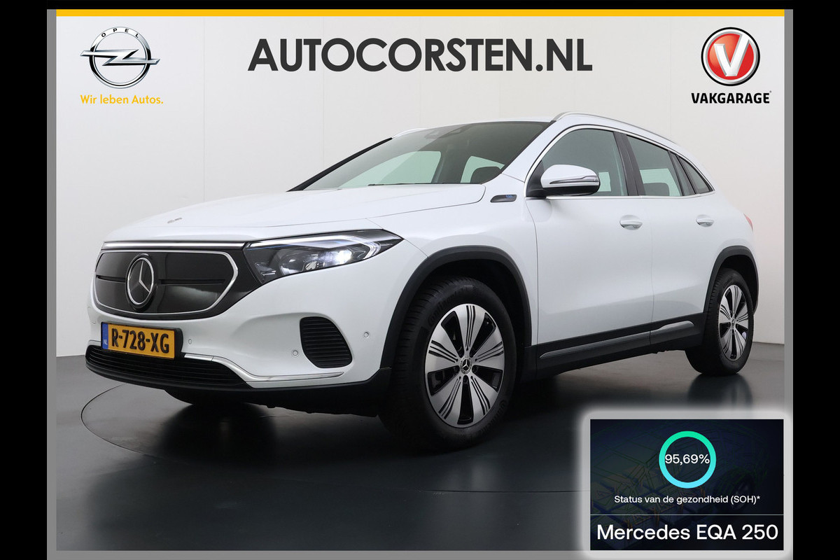 Mercedes-Benz EQA 250 Luxury 69kWh Soh 95% Adap.Cruise Apple Carplay Android Auto Navi Ecc Camera Stoelverwarming Pdc Elek.Achterklep Keyelss Busi Connectiviteitspakket High Performance LED Comfortstoelen Lmv DAB Advanced-Pack 1e Eigenaar Origineel Nederlandse Auto