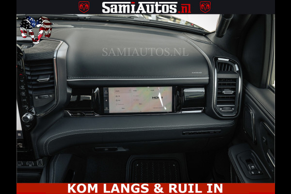 Dodge Ram LIMITED 2026 5.7 V8 HEMI | MAXIMAAL UITGERUST | DUBBELE CABINE | 5 PERSOONS | DC | Allernieuwste Limited uitvoering – volledig uitgerust met alle opties, inclusief MWK en normale laadbak Voorraad nr 3806