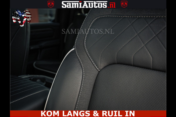 Dodge Ram LIMITED 2026 5.7 V8 HEMI | MAXIMAAL UITGERUST | DUBBELE CABINE | 5 PERSOONS | DC | Allernieuwste Limited uitvoering – volledig uitgerust met alle opties, inclusief MWK en normale laadbak Voorraad nr 3806