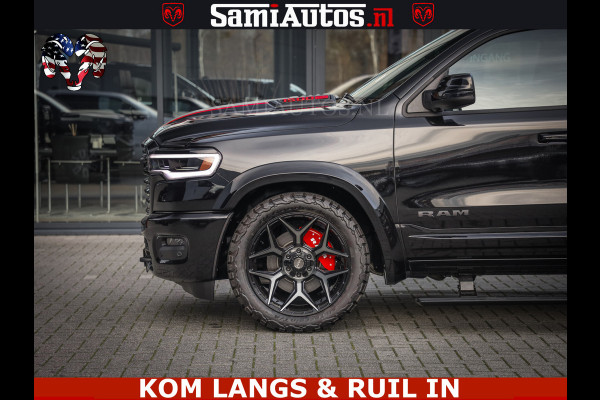 Dodge Ram LIMITED 2026 5.7 V8 HEMI | MAXIMAAL UITGERUST | DUBBELE CABINE | 5 PERSOONS | DC | Allernieuwste Limited uitvoering – volledig uitgerust met alle opties, inclusief MWK en normale laadbak Voorraad nr 3806