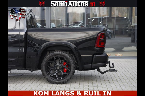 Dodge Ram LIMITED 2026 5.7 V8 HEMI | MAXIMAAL UITGERUST | DUBBELE CABINE | 5 PERSOONS | DC | Allernieuwste Limited uitvoering – volledig uitgerust met alle opties, inclusief MWK en normale laadbak Voorraad nr 3806