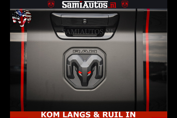 Dodge Ram LIMITED 2026 5.7 V8 HEMI | MAXIMAAL UITGERUST | DUBBELE CABINE | 5 PERSOONS | DC | Allernieuwste Limited uitvoering – volledig uitgerust met alle opties, inclusief MWK en normale laadbak Voorraad nr 3806