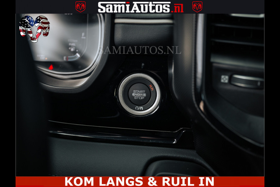 Dodge Ram LIMITED 2026 5.7 V8 HEMI | MAXIMAAL UITGERUST | DUBBELE CABINE | 5 PERSOONS | DC | Allernieuwste Limited uitvoering – volledig uitgerust met alle opties, inclusief MWK en normale laadbak Voorraad nr 3806