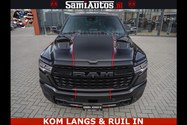 Dodge Ram LIMITED 2026 5.7 V8 HEMI | MAXIMAAL UITGERUST | DUBBELE CABINE | 5 PERSOONS | DC | Allernieuwste Limited uitvoering – volledig uitgerust met alle opties, inclusief MWK en normale laadbak Voorraad nr 3806