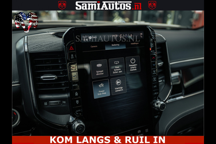 Dodge Ram LIMITED 2026 5.7 V8 HEMI | MAXIMAAL UITGERUST | DUBBELE CABINE | 5 PERSOONS | DC | Allernieuwste Limited uitvoering – volledig uitgerust met alle opties, inclusief MWK en normale laadbak Voorraad nr 3806