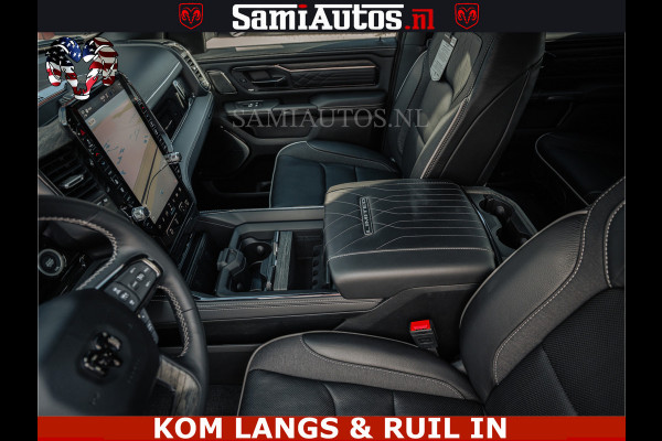 Dodge Ram LIMITED 2026 5.7 V8 HEMI | MAXIMAAL UITGERUST | DUBBELE CABINE | 5 PERSOONS | DC | Allernieuwste Limited uitvoering – volledig uitgerust met alle opties, inclusief MWK en normale laadbak Voorraad nr 3806