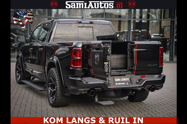 Dodge Ram LIMITED 2026 5.7 V8 HEMI | MAXIMAAL UITGERUST | DUBBELE CABINE | 5 PERSOONS | DC | Allernieuwste Limited uitvoering – volledig uitgerust met alle opties, inclusief MWK en normale laadbak Voorraad nr 3806