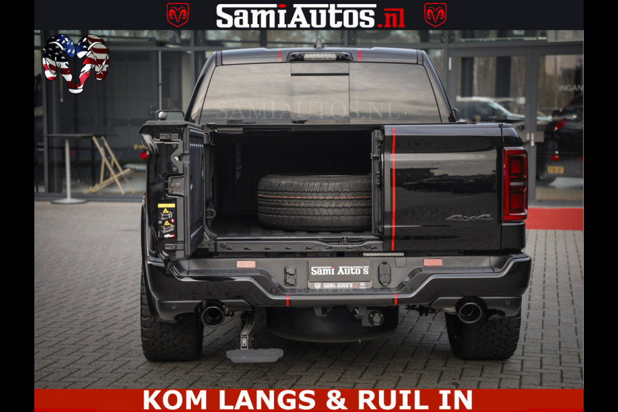 Dodge Ram LIMITED 2026 5.7 V8 HEMI | MAXIMAAL UITGERUST | DUBBELE CABINE | 5 PERSOONS | DC | Allernieuwste Limited uitvoering – volledig uitgerust met alle opties, inclusief MWK en normale laadbak Voorraad nr 3806