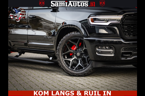 Dodge Ram LIMITED 2026 5.7 V8 HEMI | MAXIMAAL UITGERUST | DUBBELE CABINE | 5 PERSOONS | DC | Allernieuwste Limited uitvoering – volledig uitgerust met alle opties, inclusief MWK en normale laadbak Voorraad nr 3806