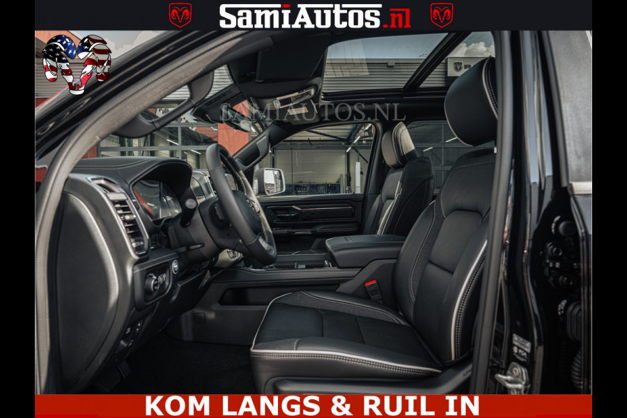 Dodge Ram LIMITED 2026 5.7 V8 HEMI | MAXIMAAL UITGERUST | DUBBELE CABINE | 5 PERSOONS | DC | Allernieuwste Limited uitvoering – volledig uitgerust met alle opties, inclusief MWK en normale laadbak Voorraad nr 3806