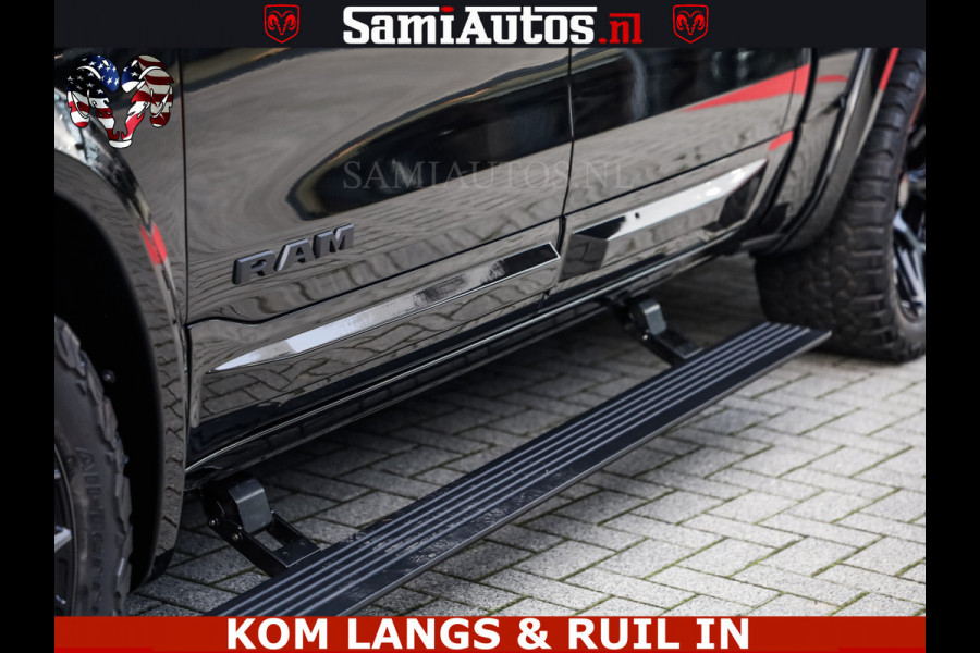 Dodge Ram LIMITED 2026 5.7 V8 HEMI | MAXIMAAL UITGERUST | DUBBELE CABINE | 5 PERSOONS | DC | Allernieuwste Limited uitvoering – volledig uitgerust met alle opties, inclusief MWK en normale laadbak Voorraad nr 3806