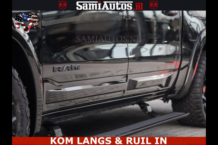 Dodge Ram LIMITED 2026 5.7 V8 HEMI | MAXIMAAL UITGERUST | DUBBELE CABINE | 5 PERSOONS | DC | Allernieuwste Limited uitvoering – volledig uitgerust met alle opties, inclusief MWK en normale laadbak Voorraad nr 3806