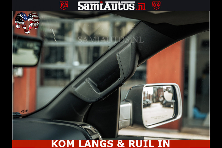 Dodge Ram LIMITED 2026 5.7 V8 HEMI | MAXIMAAL UITGERUST | DUBBELE CABINE | 5 PERSOONS | DC | Allernieuwste Limited uitvoering – volledig uitgerust met alle opties, inclusief MWK en normale laadbak Voorraad nr 3806