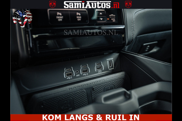 Dodge Ram LIMITED 2026 5.7 V8 HEMI | MAXIMAAL UITGERUST | DUBBELE CABINE | 5 PERSOONS | DC | Allernieuwste Limited uitvoering – volledig uitgerust met alle opties, inclusief MWK en normale laadbak Voorraad nr 3806