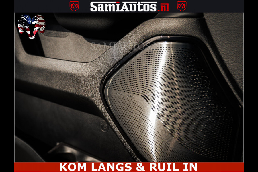 Dodge Ram LIMITED 2026 5.7 V8 HEMI | MAXIMAAL UITGERUST | DUBBELE CABINE | 5 PERSOONS | DC | Allernieuwste Limited uitvoering – volledig uitgerust met alle opties, inclusief MWK en normale laadbak Voorraad nr 3806